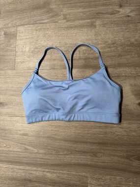 Old Navy Maternity Light Support CloudComfy Sports Bra — Lighthouse
